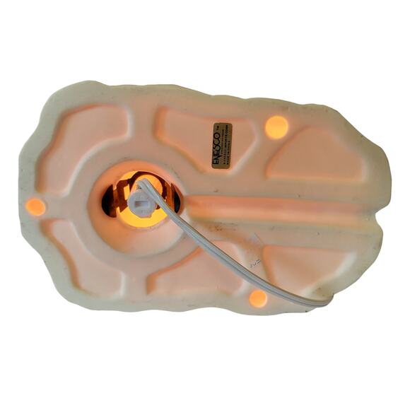 Enesco Christmas Village Church Lighted Decoration Village Glowing Light Vintage - Picture 6 of 16